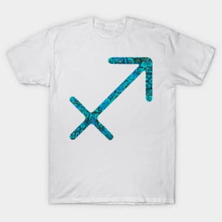 Sagittarius Paisley Zodiac Sign T-Shirt